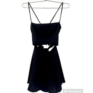 WINDSOR Romper tie back, size S, Black